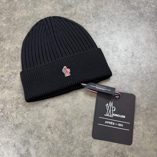Cappello berretto moncler nero - moncler,