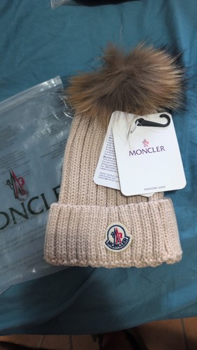 Moncler berretto beige tinta - moncler,