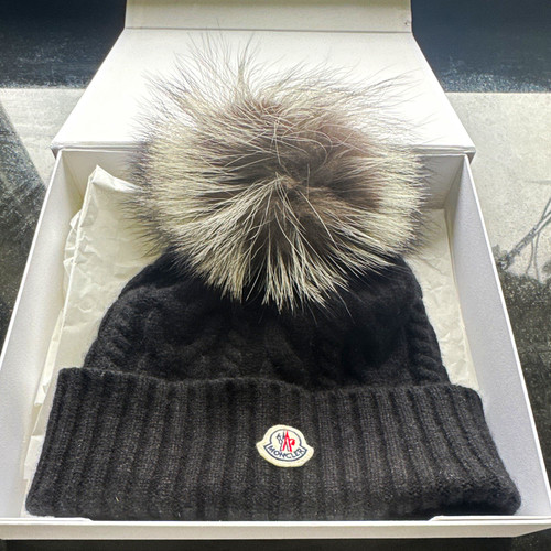Moncler cappello bobble - moncler, nero